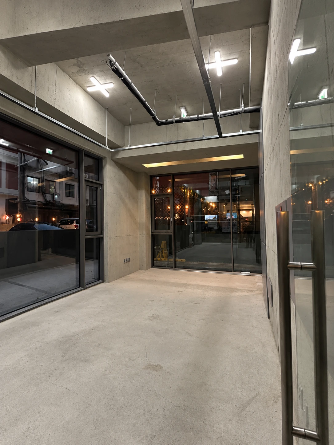 Front window display before renovation